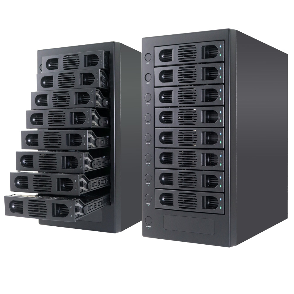 伽利略 USB3.1 Gen1 8層抽取式硬碟外接盒