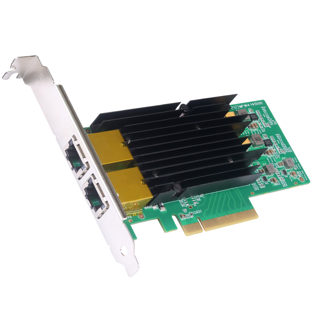 伽利略 PCI-E 8X 10GbE RJ-45 2埠 網路卡