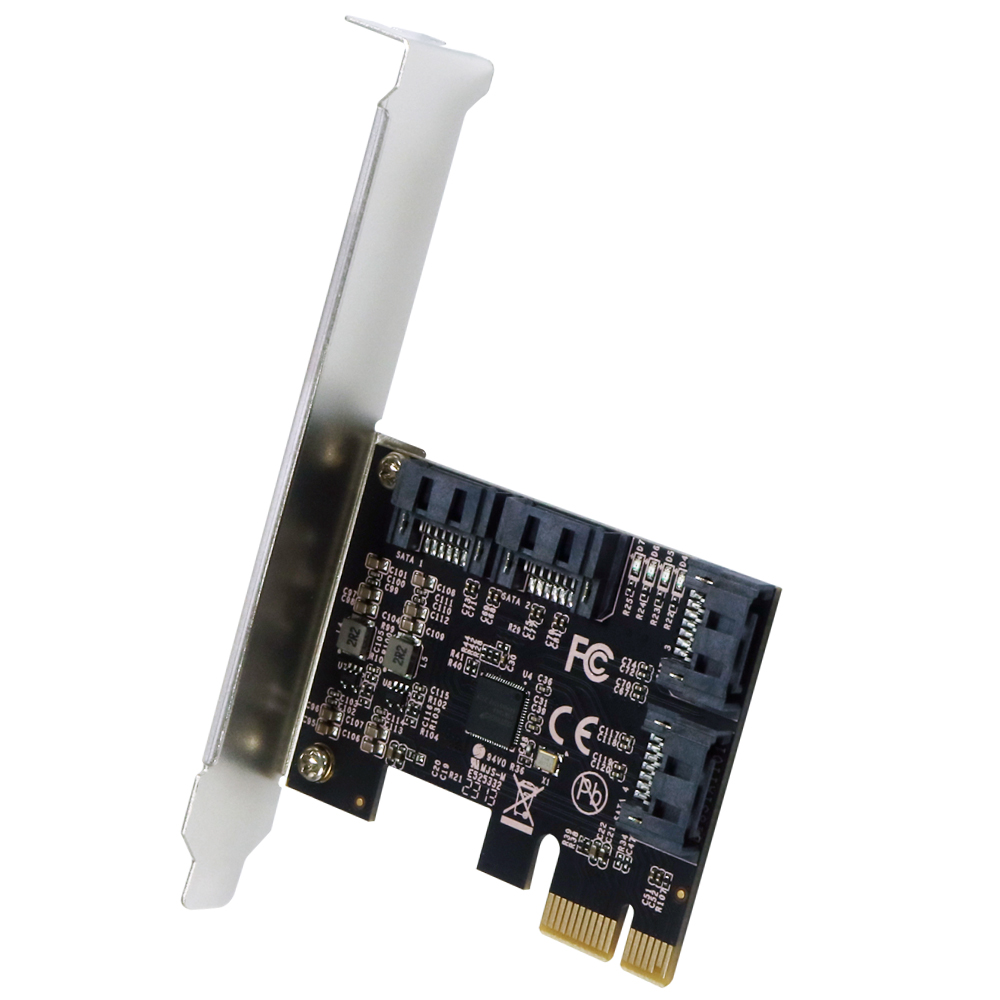 伽利略 PCI-E SATA III 4 埠 擴充卡