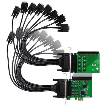伽利略 PCI-E RS232 16 埠 擴充卡