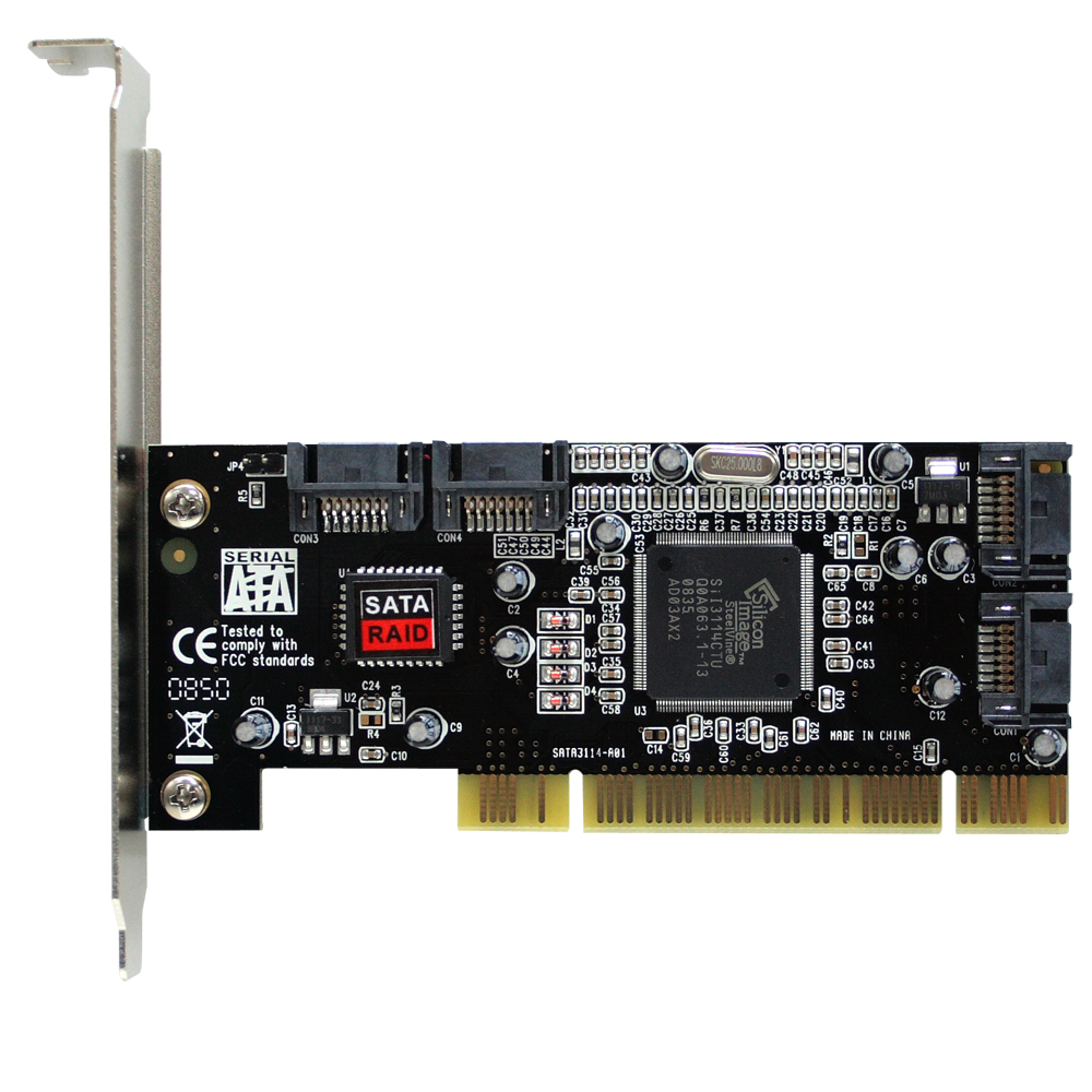 伽利略 PCI SATA Raid 4 PORT 擴充卡