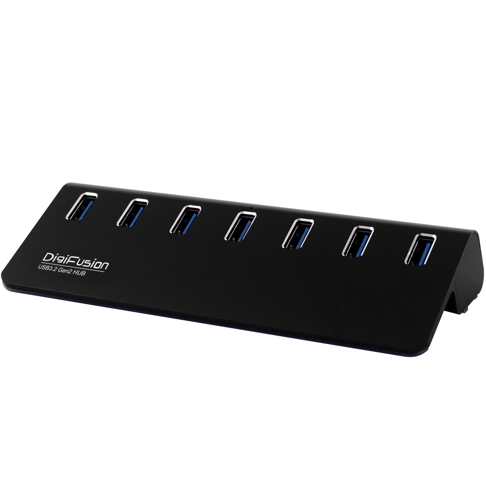 伽利略 USB3.2 Gen2 7埠 Hub 鋁合金