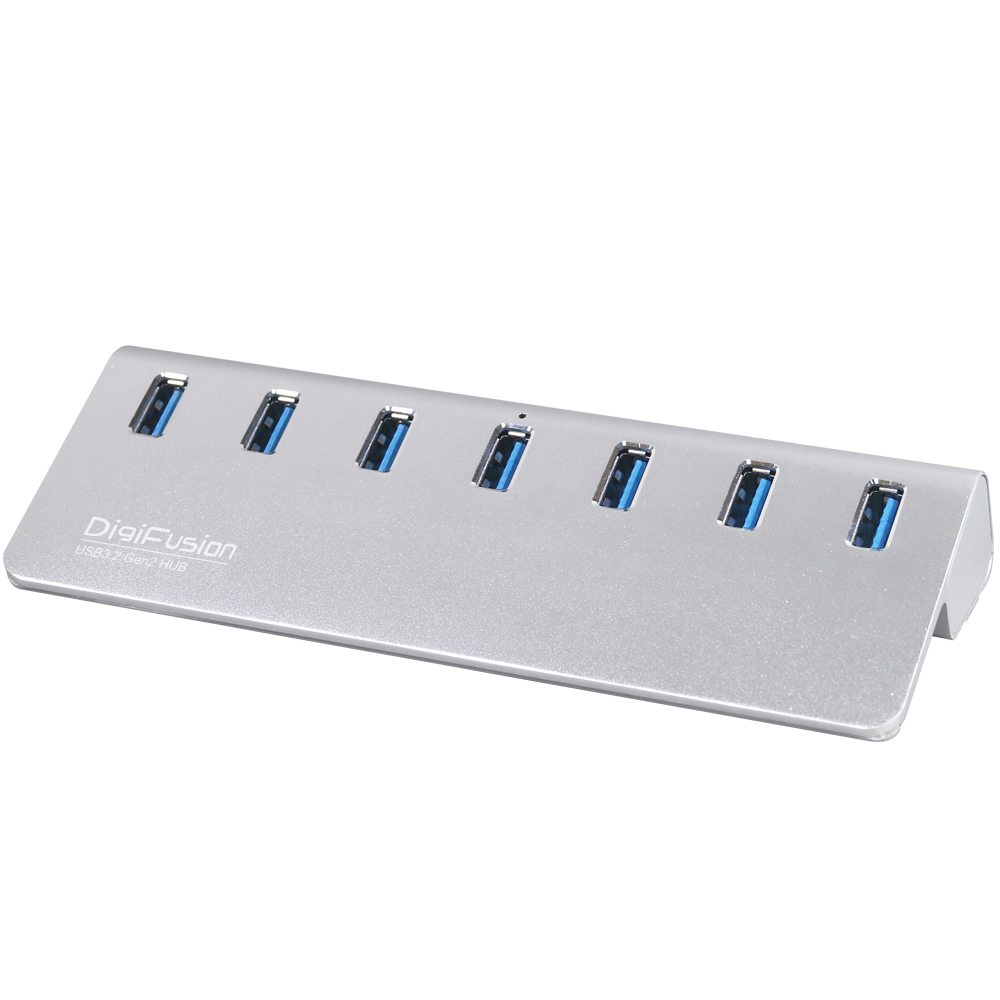 伽利略 USB3.2 Gen2 7埠 Hub 鋁合金