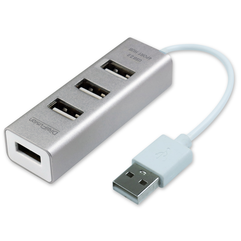 伽利略 USB2.0 4埠 HUB 鋁合金