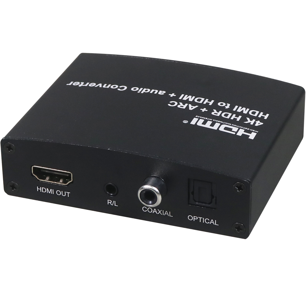 伽利略 HDMI 4K@60Hz 音/視頻分離器 光纖/同軸輸出