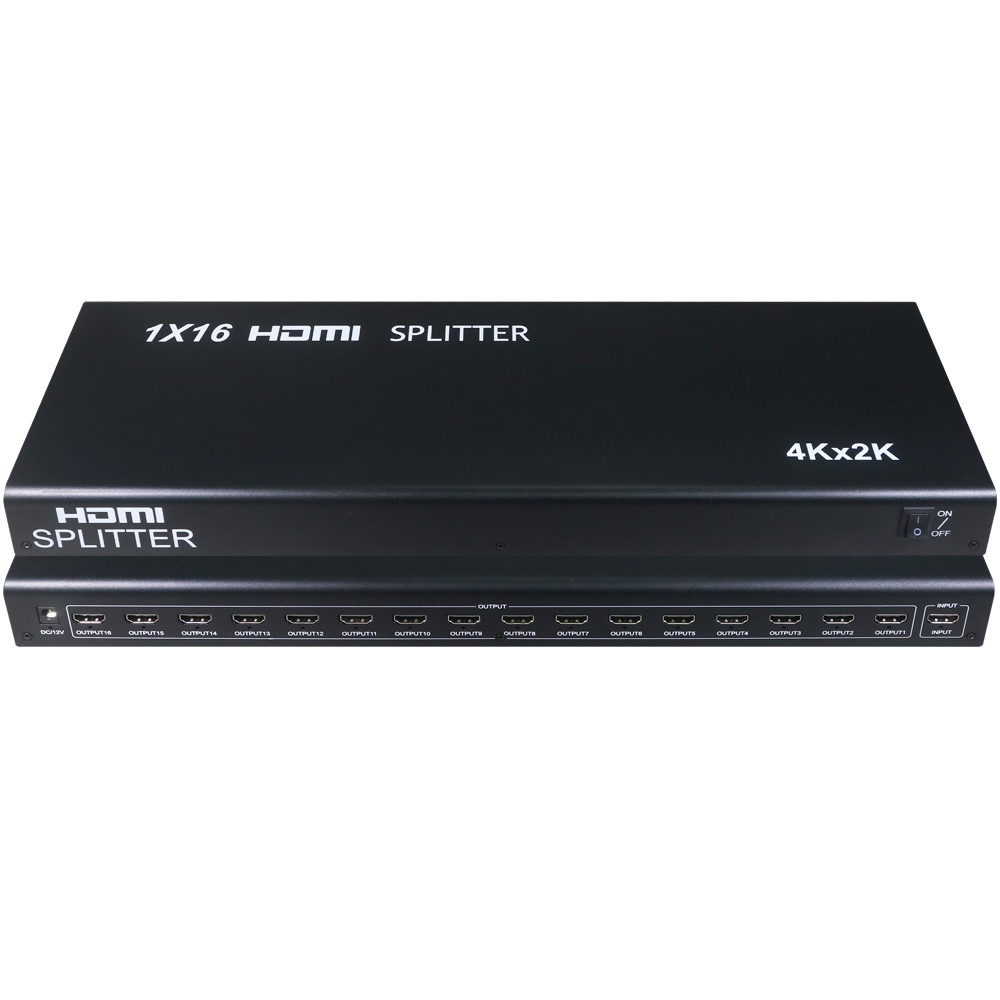 伽利略 HDMI 4K@30Hz 影音分配器 1進16出