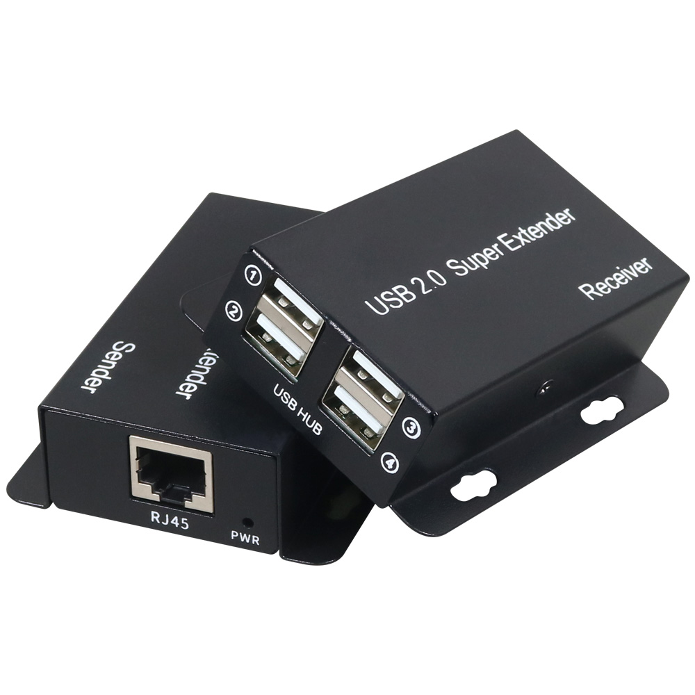 伽利略 USB2.0 RJ-45 KM 延伸器 50米