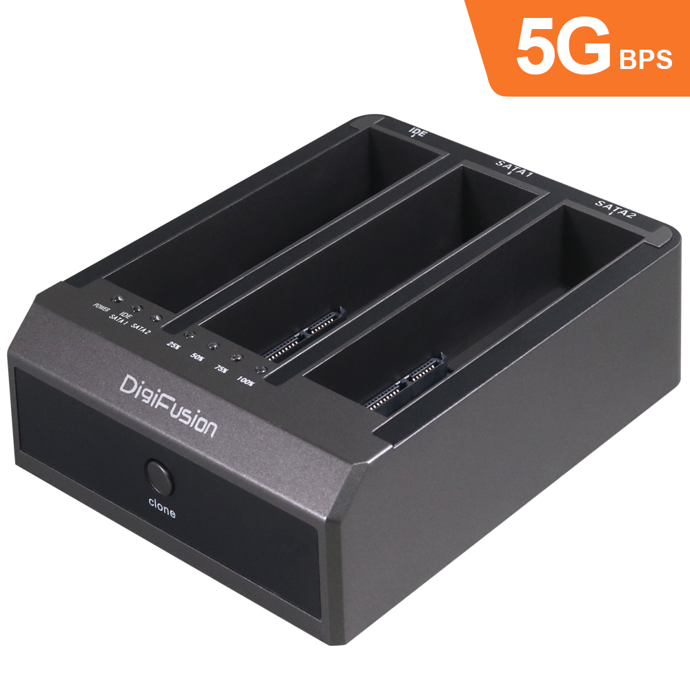 伽利略 USB3.0 3插槽 硬碟座 (雙SATA+IDE)