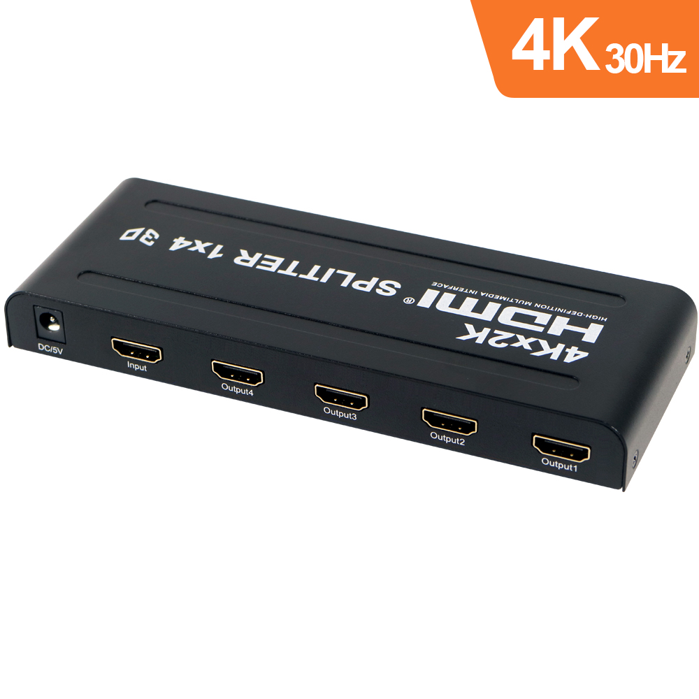伽利略 HDMI 4K2K影音分配器 1進4出