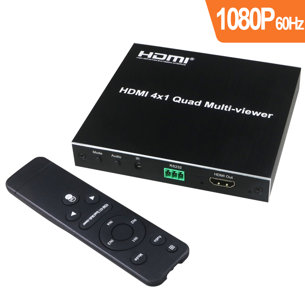 伽利略 HDMI 4進1出 影音分割器 Slim版