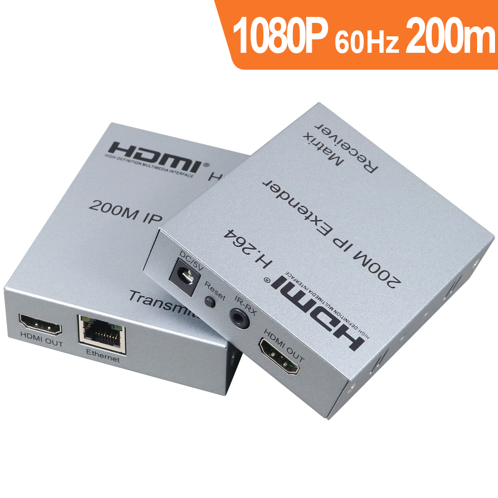 伽利略 HDMI IP 網路線 影音延伸器 200m (不含網路線)