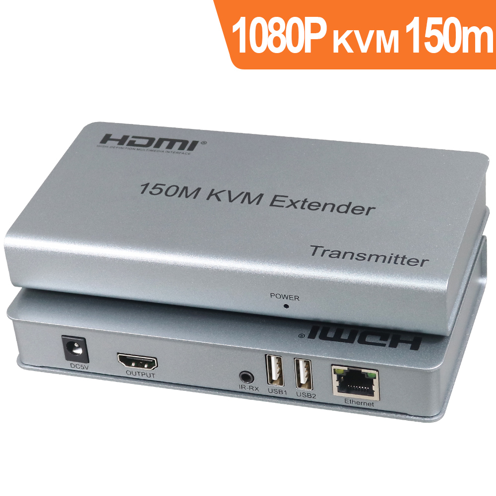 伽利略 HDMI 1080P KVM 延伸器 150m Loop Out