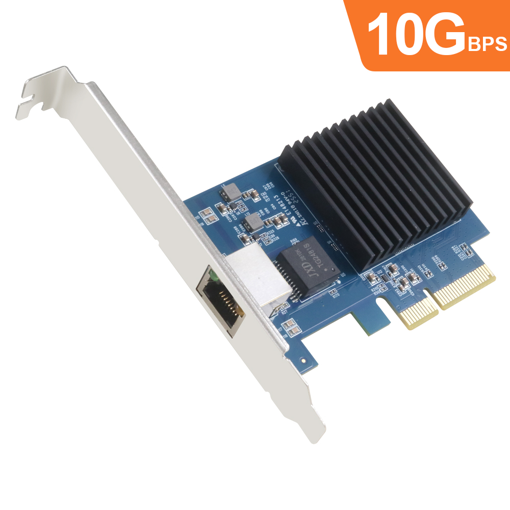 伽利略 PCI-E x4 10GbE 萬兆網路卡